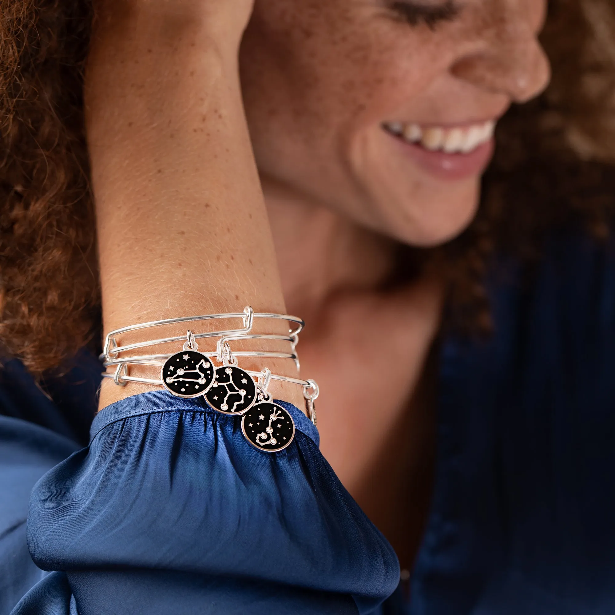 Capricorn Zodiac Charm Bangle