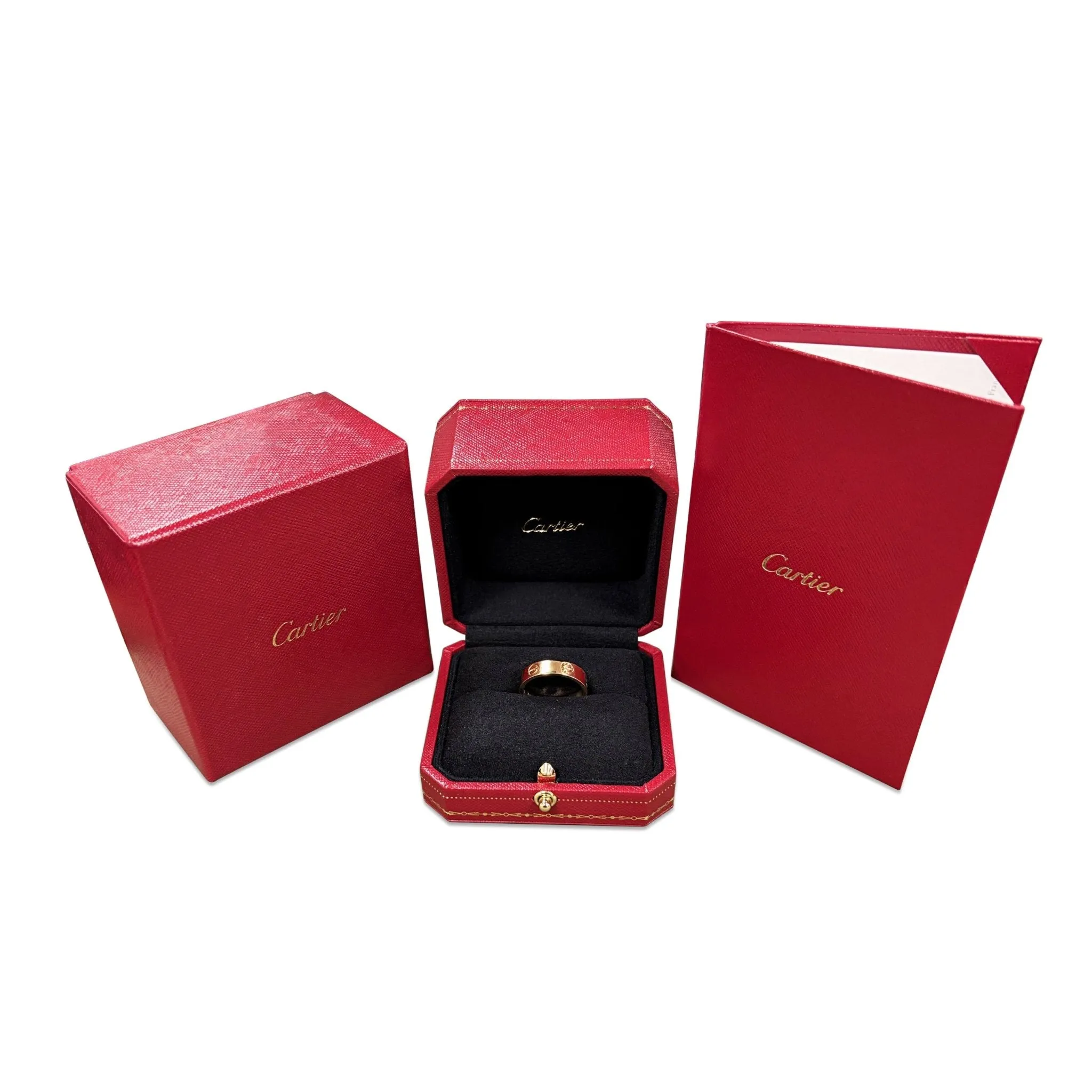 Cartier 5.5mm Love Ring Size 58 - 18ct Yellow Gold