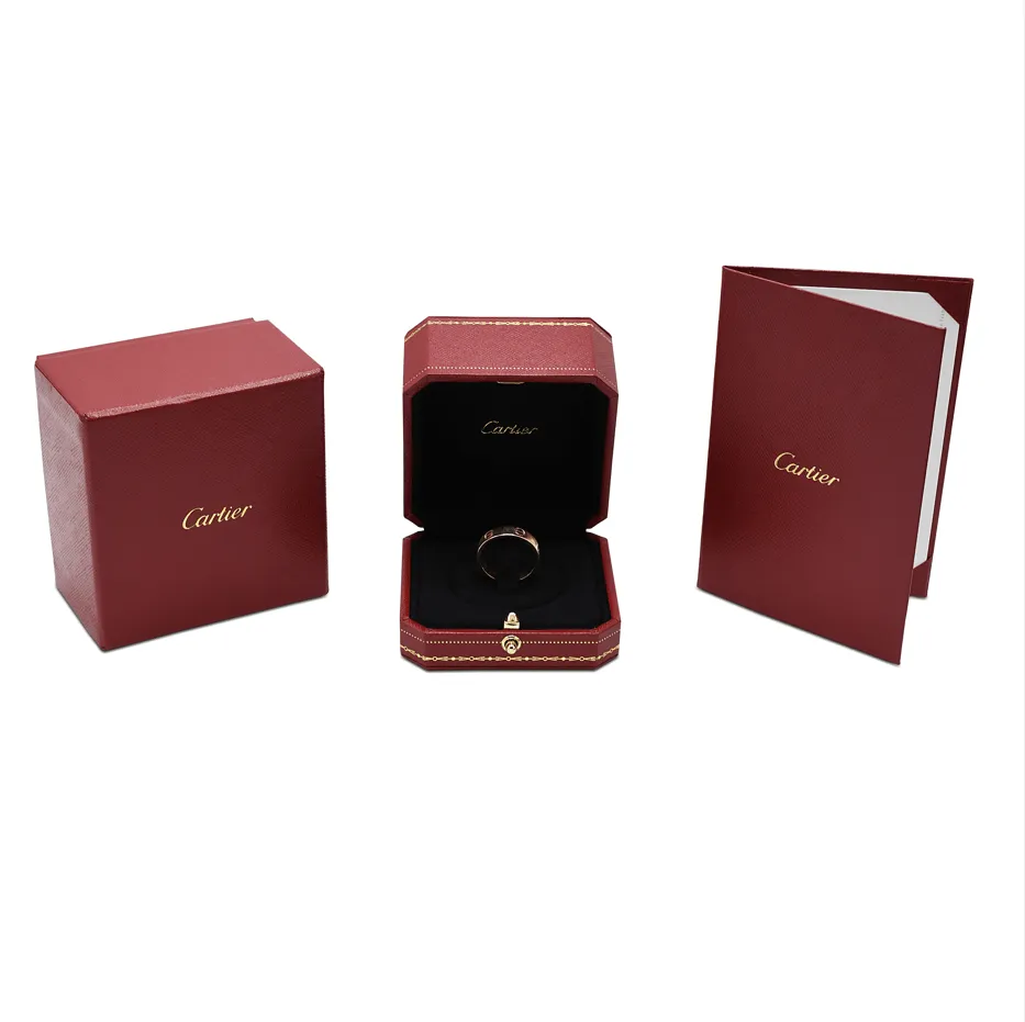Cartier 5.5mm Love Ring Size 60 - 18ct Rose Gold