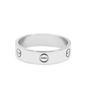 Cartier 5.5mm Love Ring Size 68 - 18ct White Gold