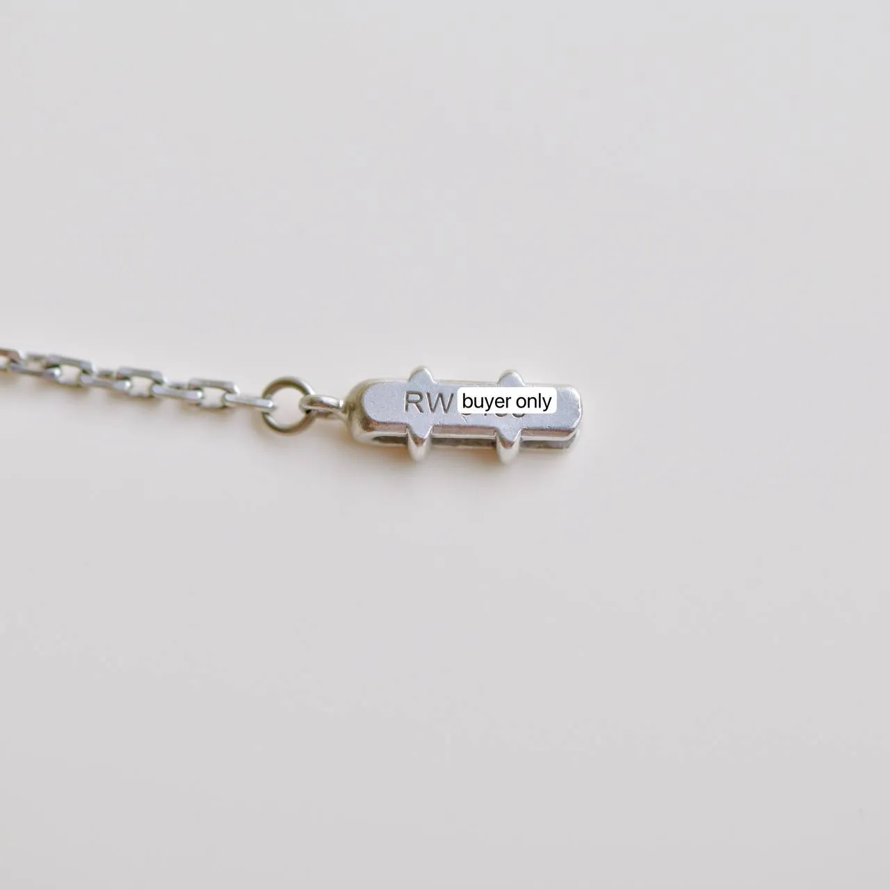 Cartier Charms De Cartier Diamond 18K White Gold Pendant Necklace