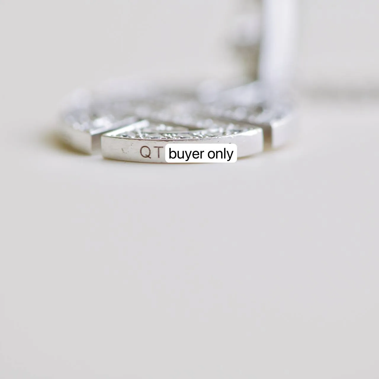 Cartier Charms De Cartier Diamond 18K White Gold Pendant Necklace