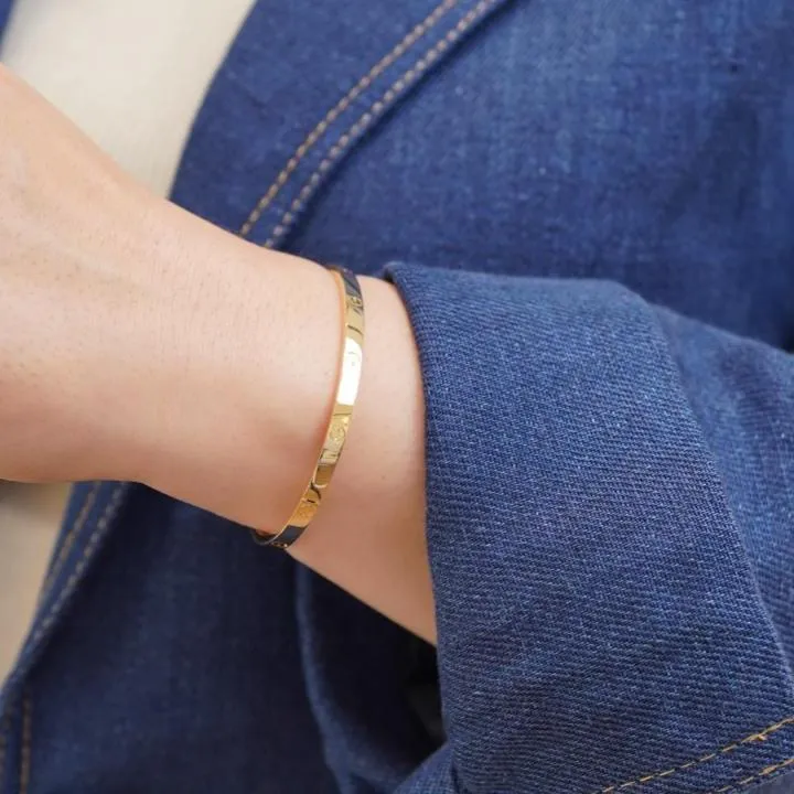 Cartier Love 18k Yellow Gold Small Model Bracelet Size 17