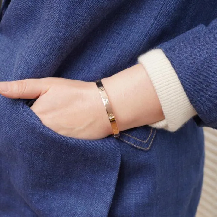 Cartier Love Bracelet 18K Rose Gold Size 19