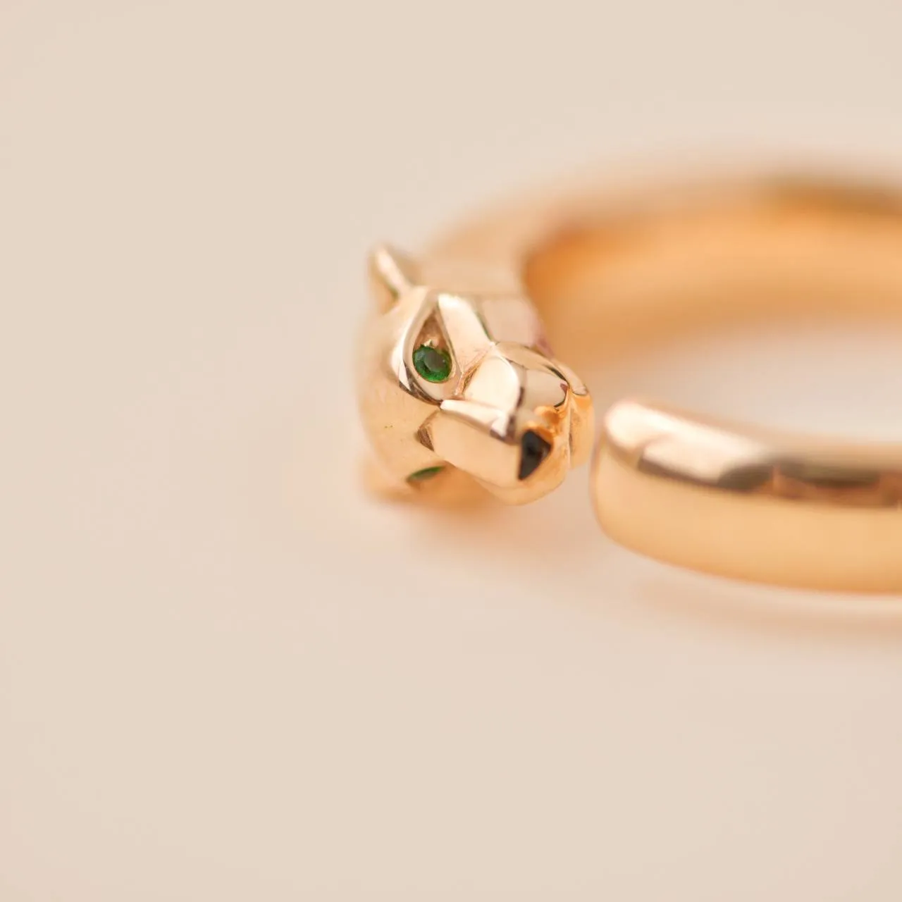 Cartier Panth??re de Cartier Rose Gold Ring Size 55