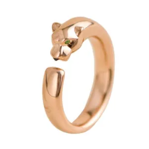 Cartier Panth??re de Cartier Rose Gold Ring Size 55
