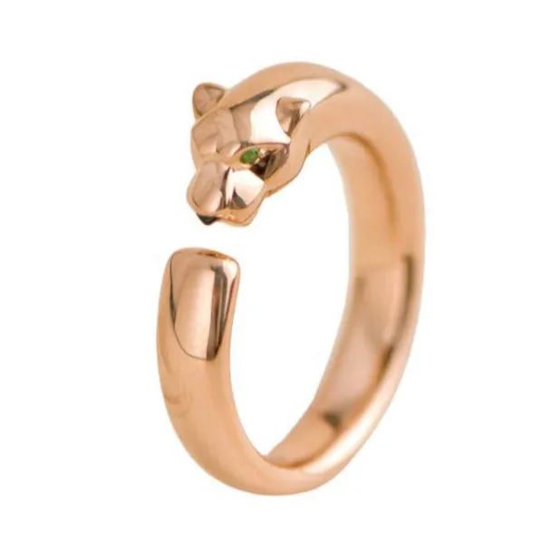 Cartier Panth??re de Cartier Rose Gold Ring Size 55