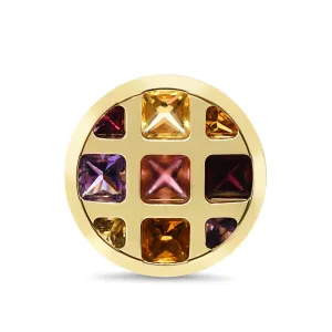 Cartier Pasha Multi Gem Set Circular Ring - 18ct Yellow Gold