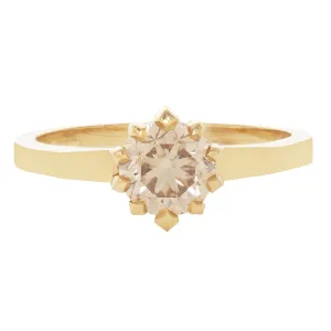 Champagne Diamond Soir??e Ring