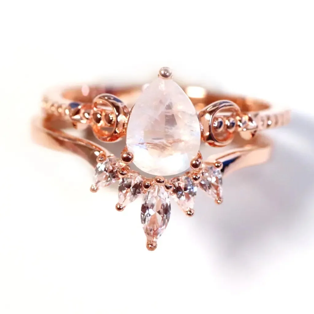 Chloe Ring Set (ROSE GOLD)