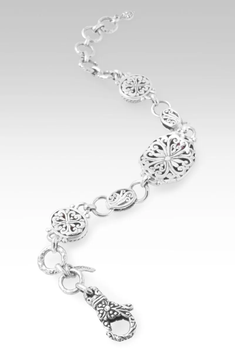 Choose Peace Bracelet? in Mozambique Red Ruby
