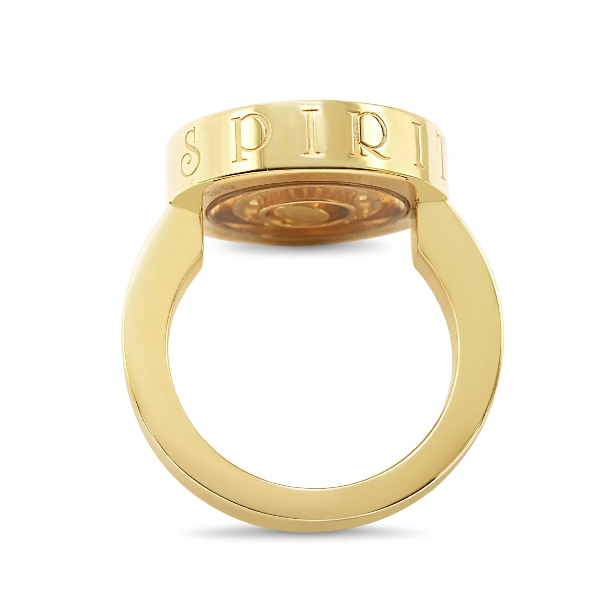 Chopard Happy Spirit Diamond Ring Ref 825422 - 18ct Yellow Gold