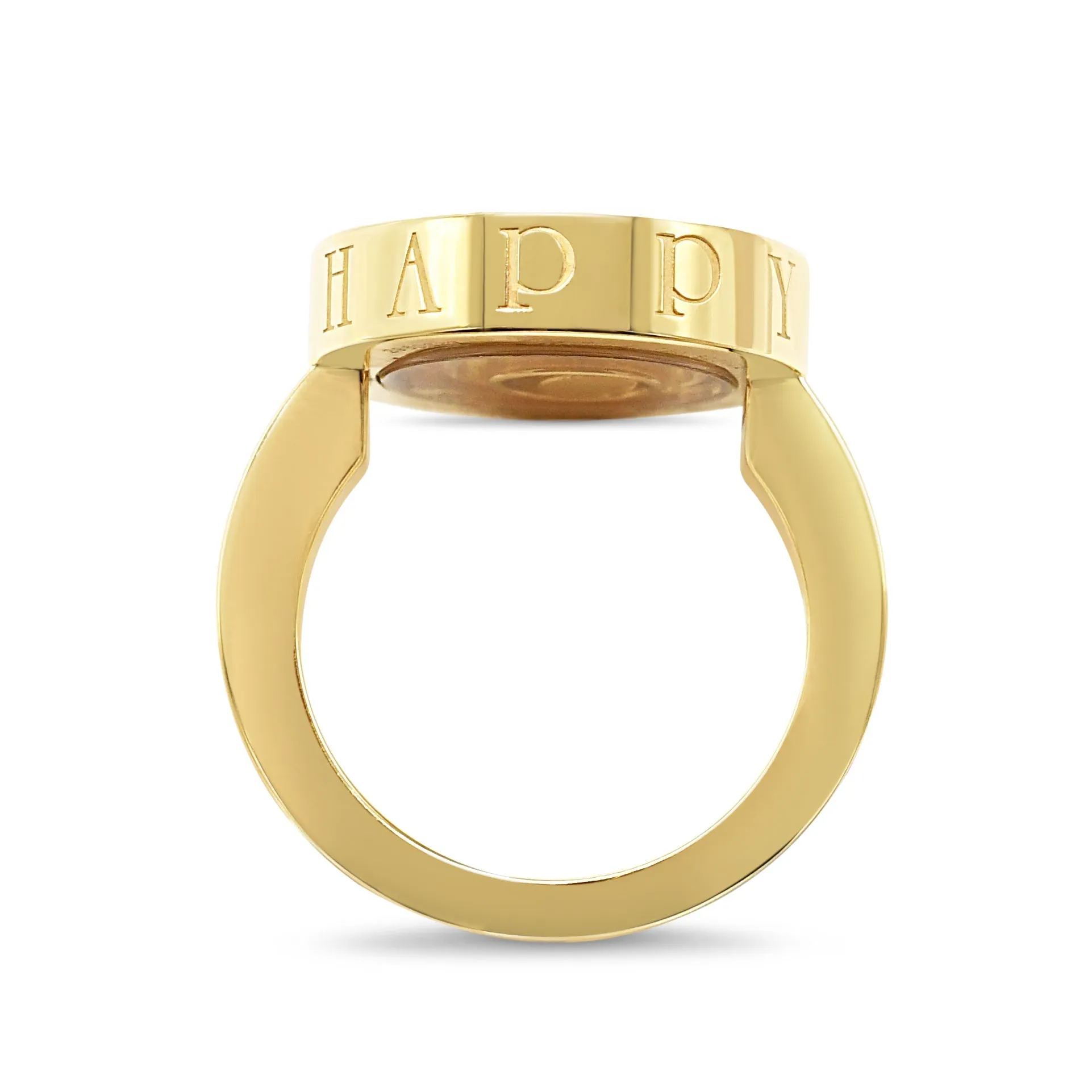 Chopard Happy Spirit Diamond Ring Ref 825422 - 18ct Yellow Gold