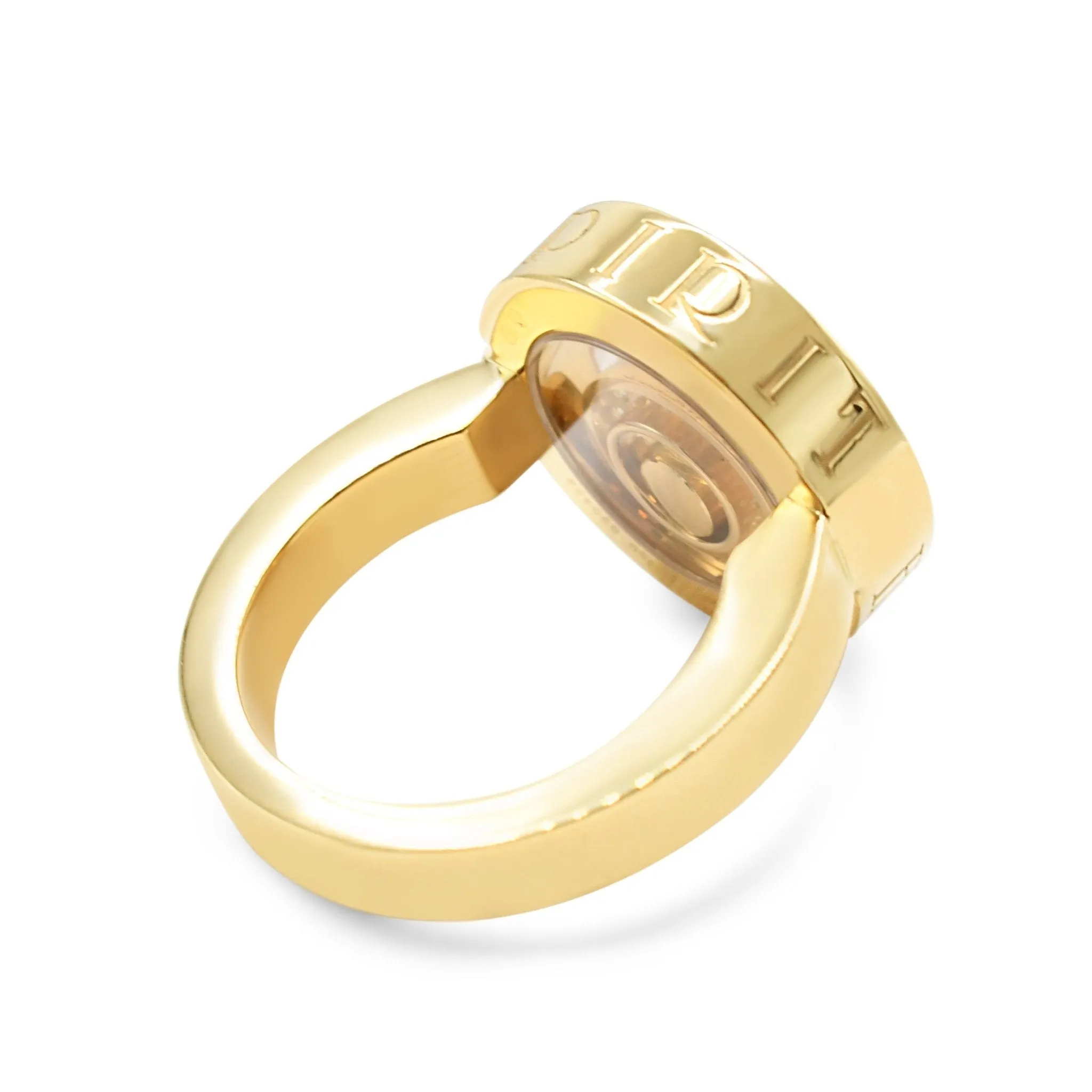 Chopard Happy Spirit Diamond Ring Ref 825422 - 18ct Yellow Gold
