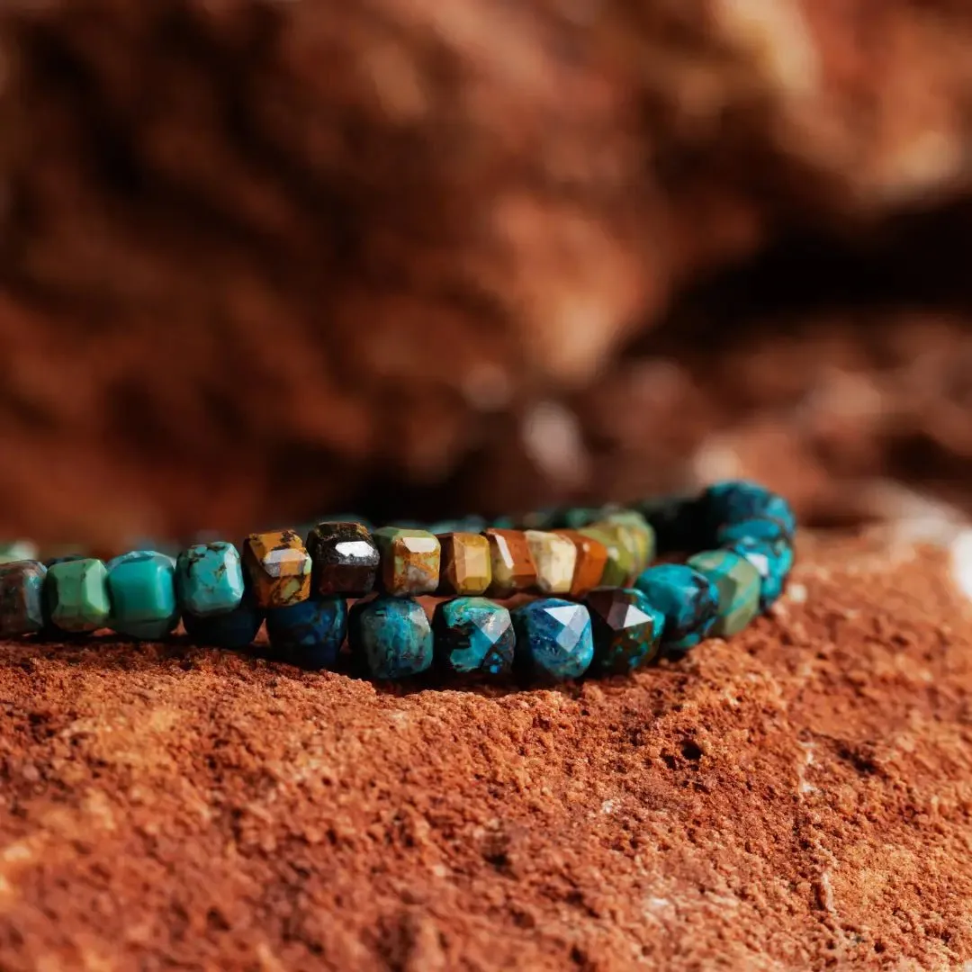 Chrysocolla Bracelet VIII (4mm)