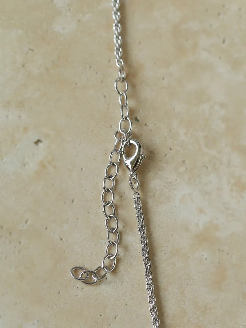 Classic Alexander Silver Coin Plus Necklace - Silver