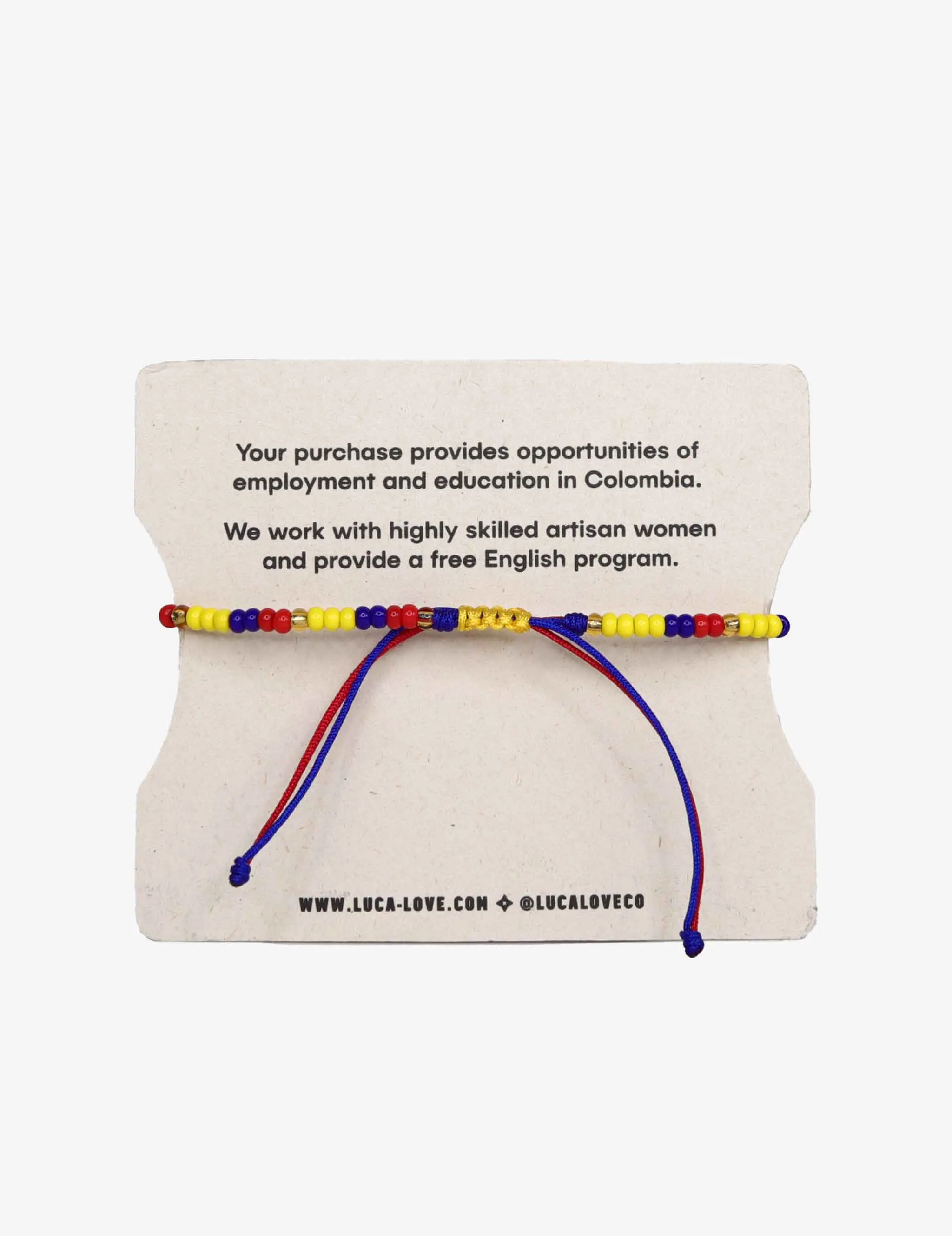 Colombia Bracelet in Seed Beads