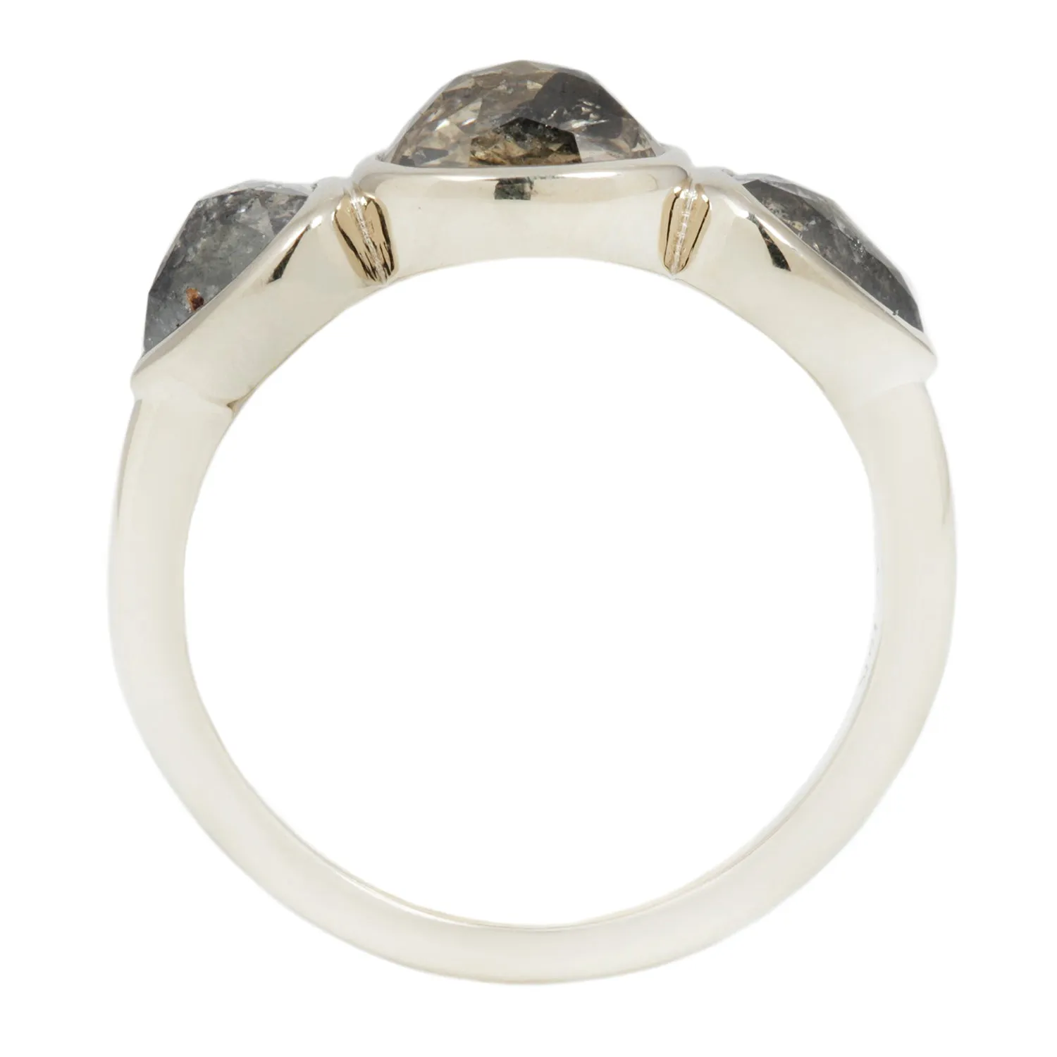 Cosmos Three Stone Ring
