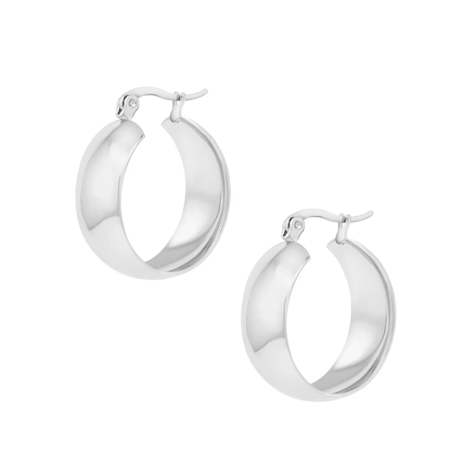 Dedication Hoop Earrings