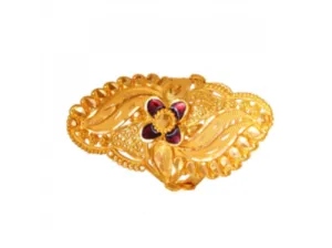 Delightful Gold Meenakari Ring