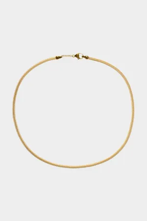Divine Woven Chain, Yellow Gold