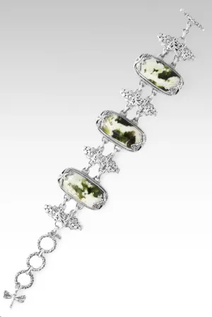 Embrace Transformation Bracelet? in Chrome Chalcedony