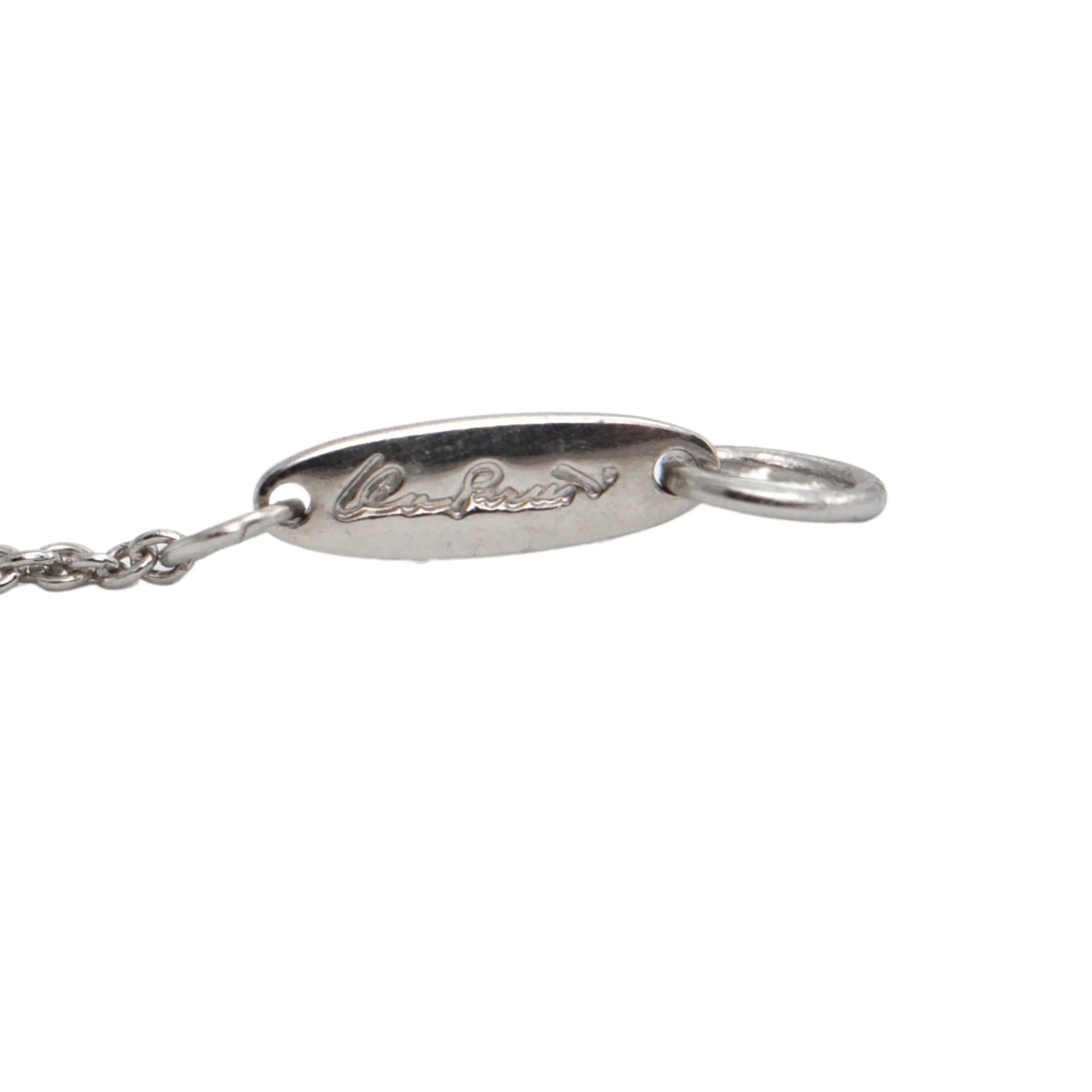 Estate Tiffany & Co. Elsa Peretti Sevillana Collection Diamond and Platinum Necklace