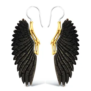 Etched Feathers - Horn