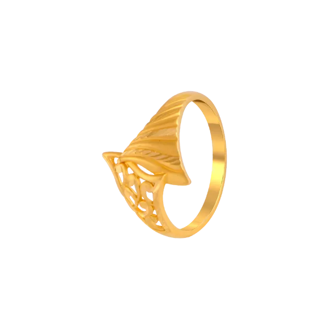 Exceptionally Crafted Unique Design Gold Ring For Women Online