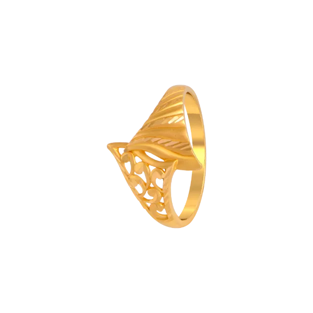 Exceptionally Crafted Unique Design Gold Ring For Women Online