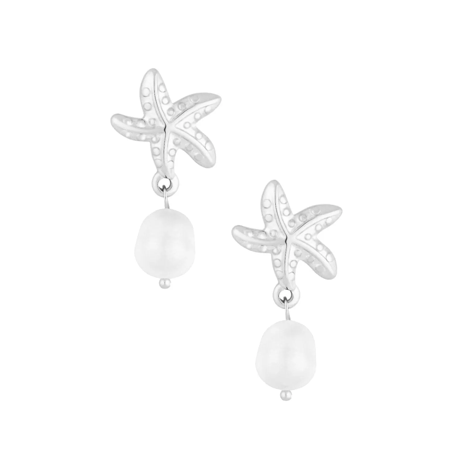 Farrah Pearl Stud Earrings