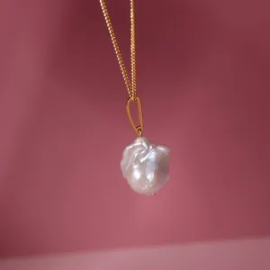 Fashion Baroque Pearl Pendants Necklace