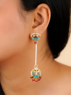 Firoza Color Mishr Earrings - MR-E127