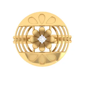 Floral Gold Ring