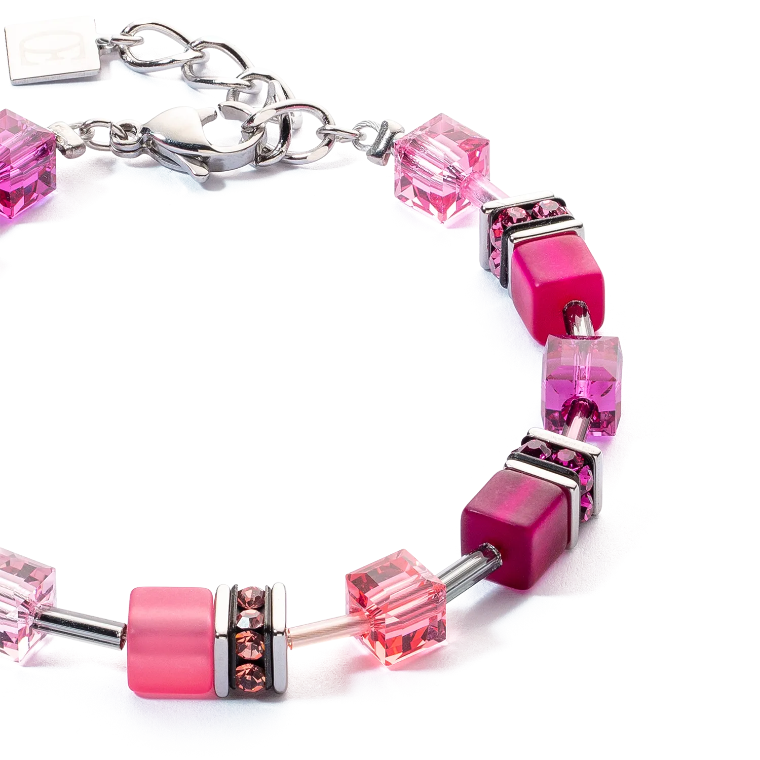 GeoCUBE? Iconic bracelet Viva Magenta
