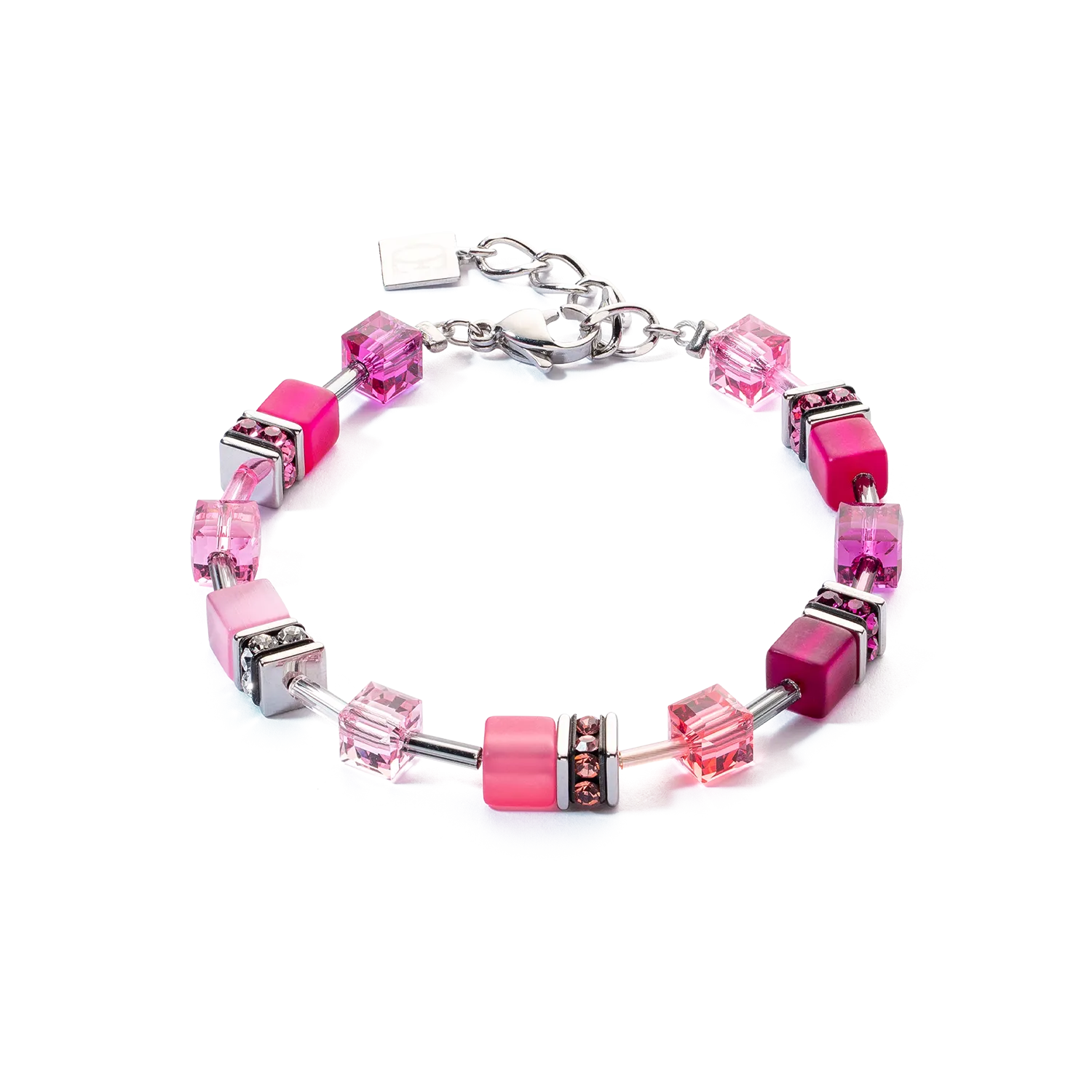 GeoCUBE? Iconic bracelet Viva Magenta
