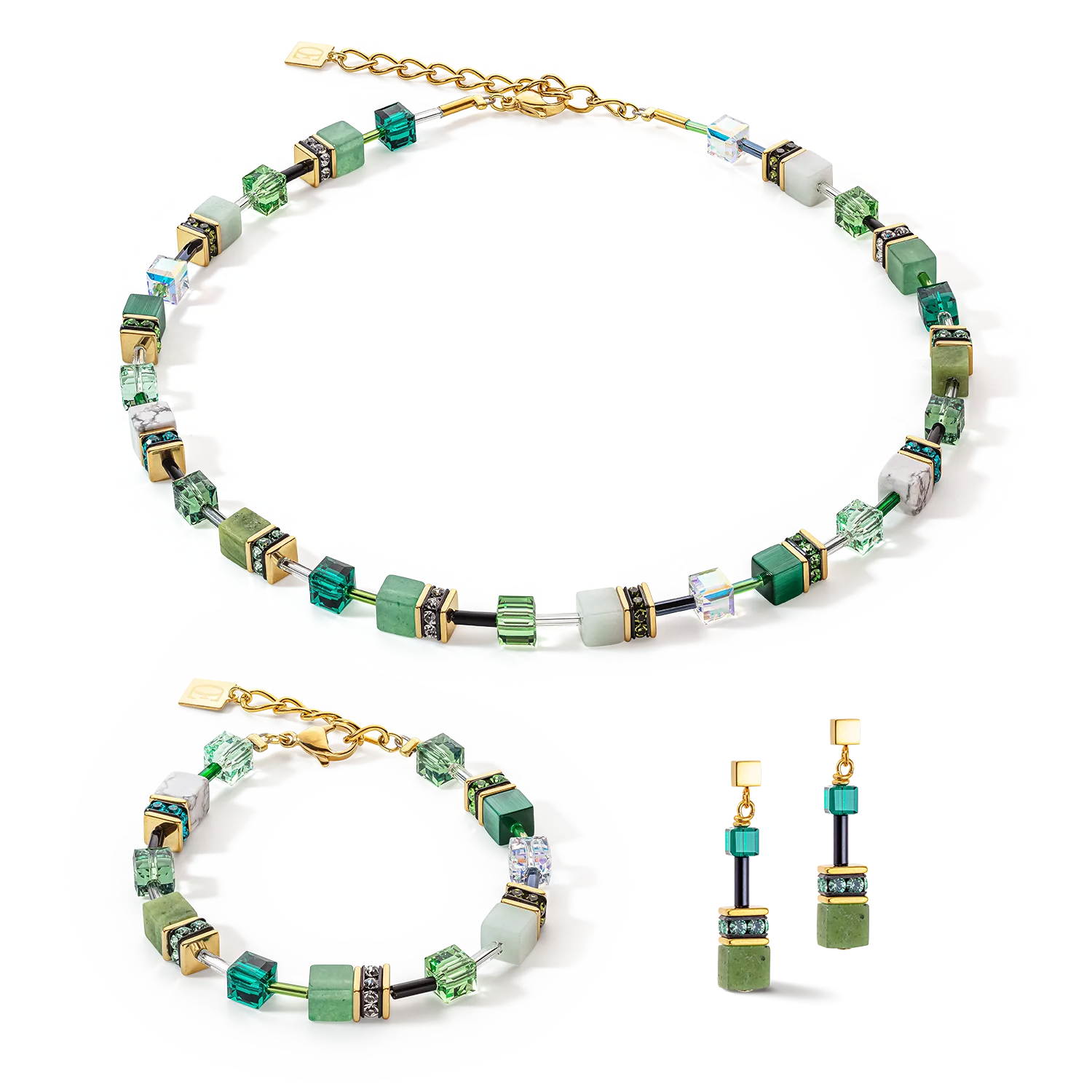 GeoCUBE? Iconic Precious bracelet green