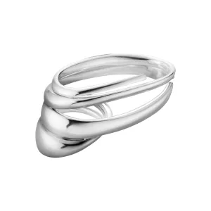 Georg Jensen Arc Sterling Silver Double Ring