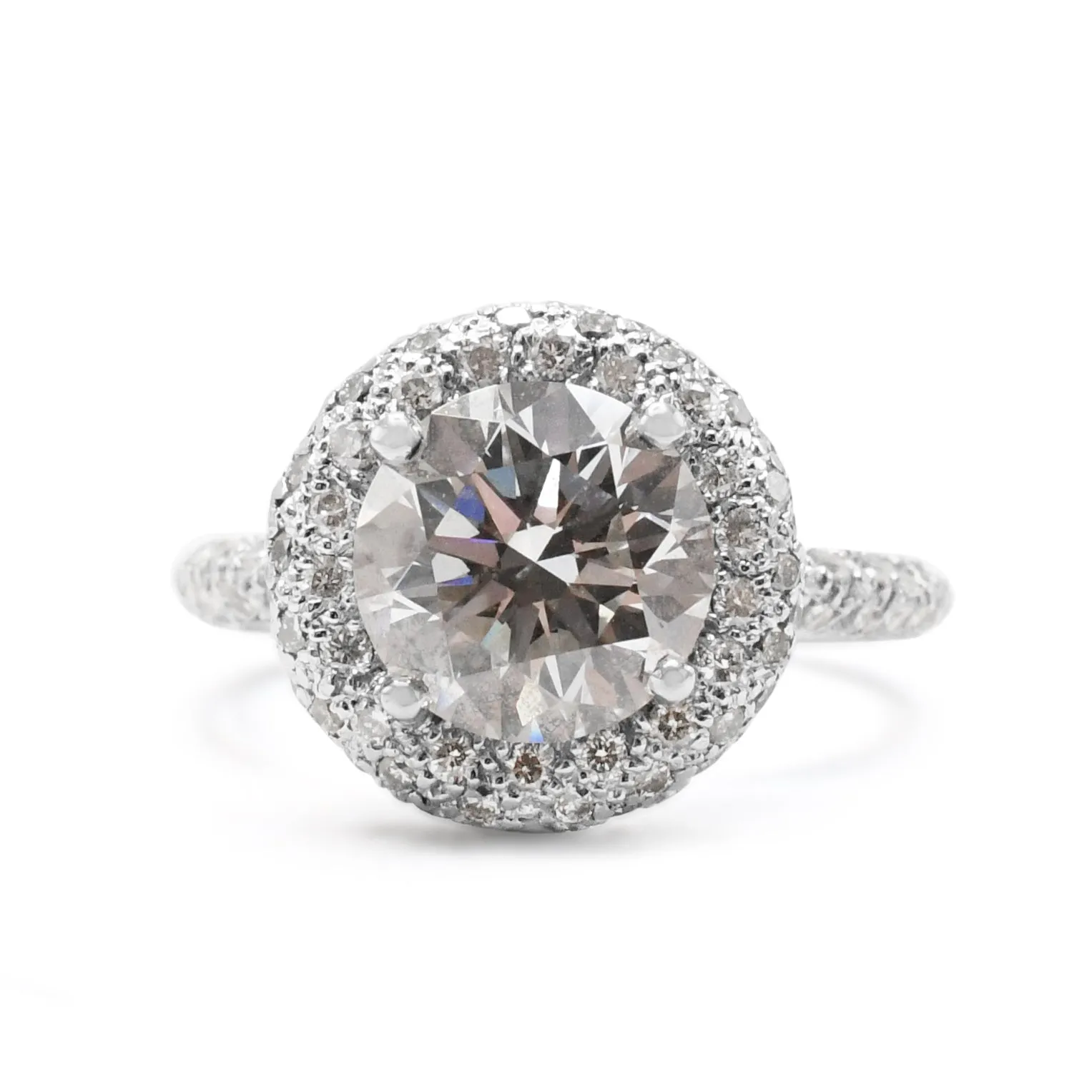 GIA Certificated Solitaire Diamond Ring