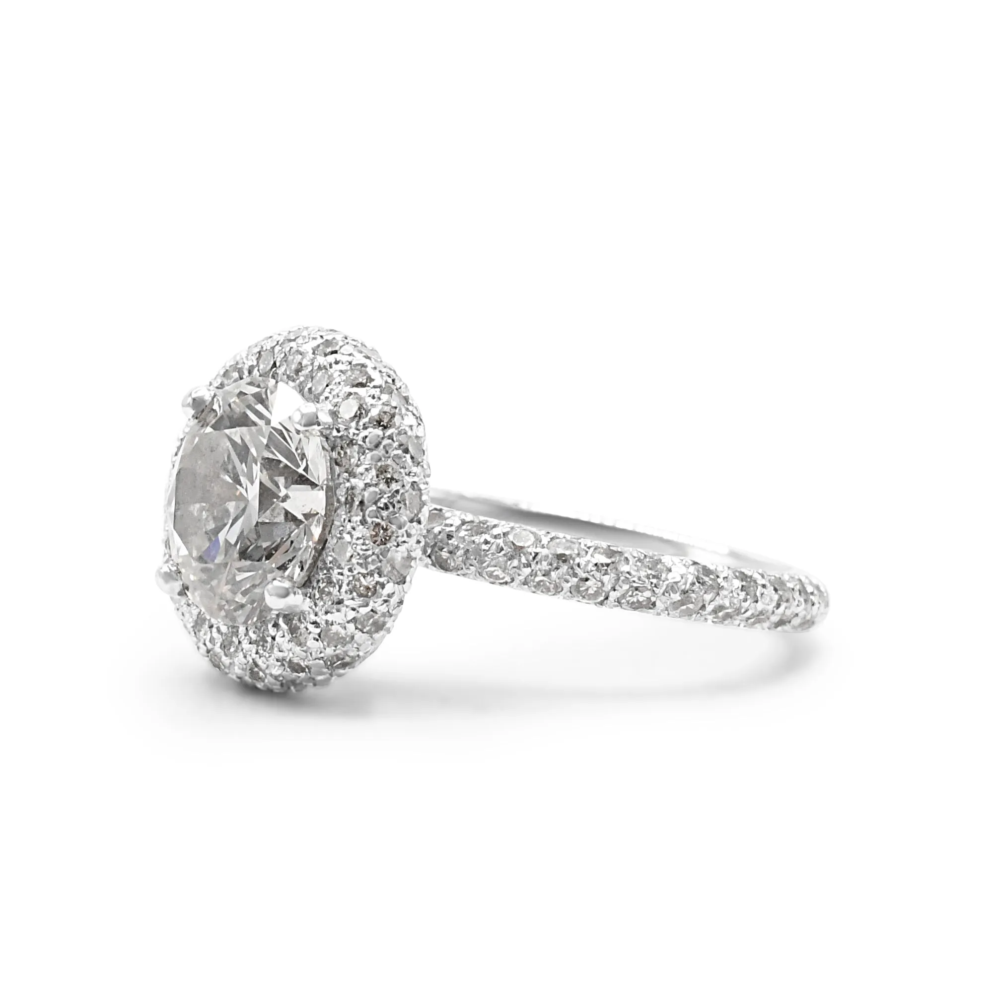 GIA Certificated Solitaire Diamond Ring