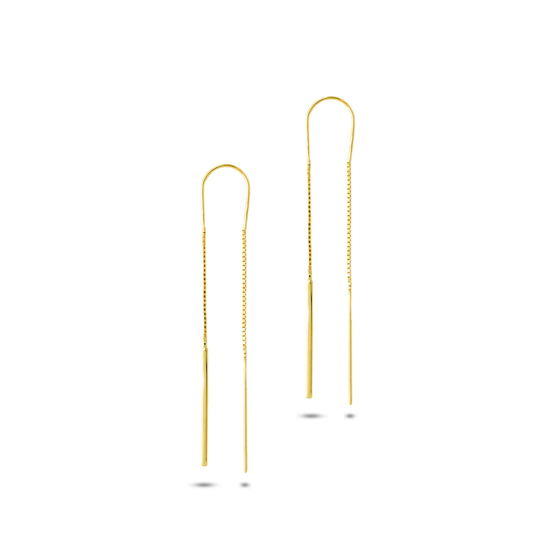 Gold earrings 18k yellow gold