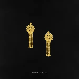 GOLDEN HANGING STUD PGHST113-001