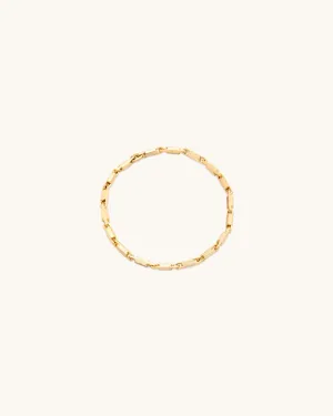 Golden Line Chain Ring