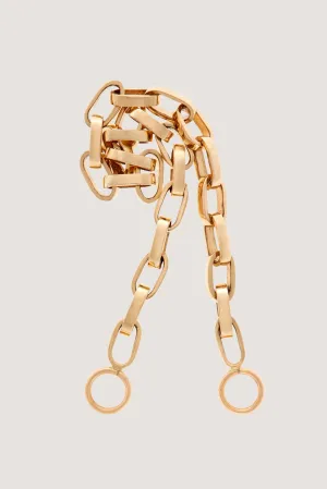 Handmade Biker Chain - 18", Yellow Gold