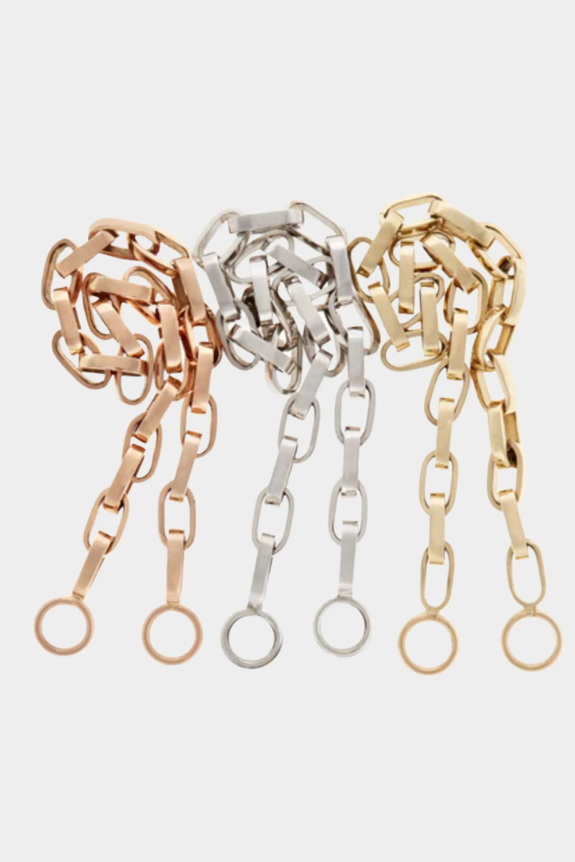Handmade Biker Chain, Rose Gold