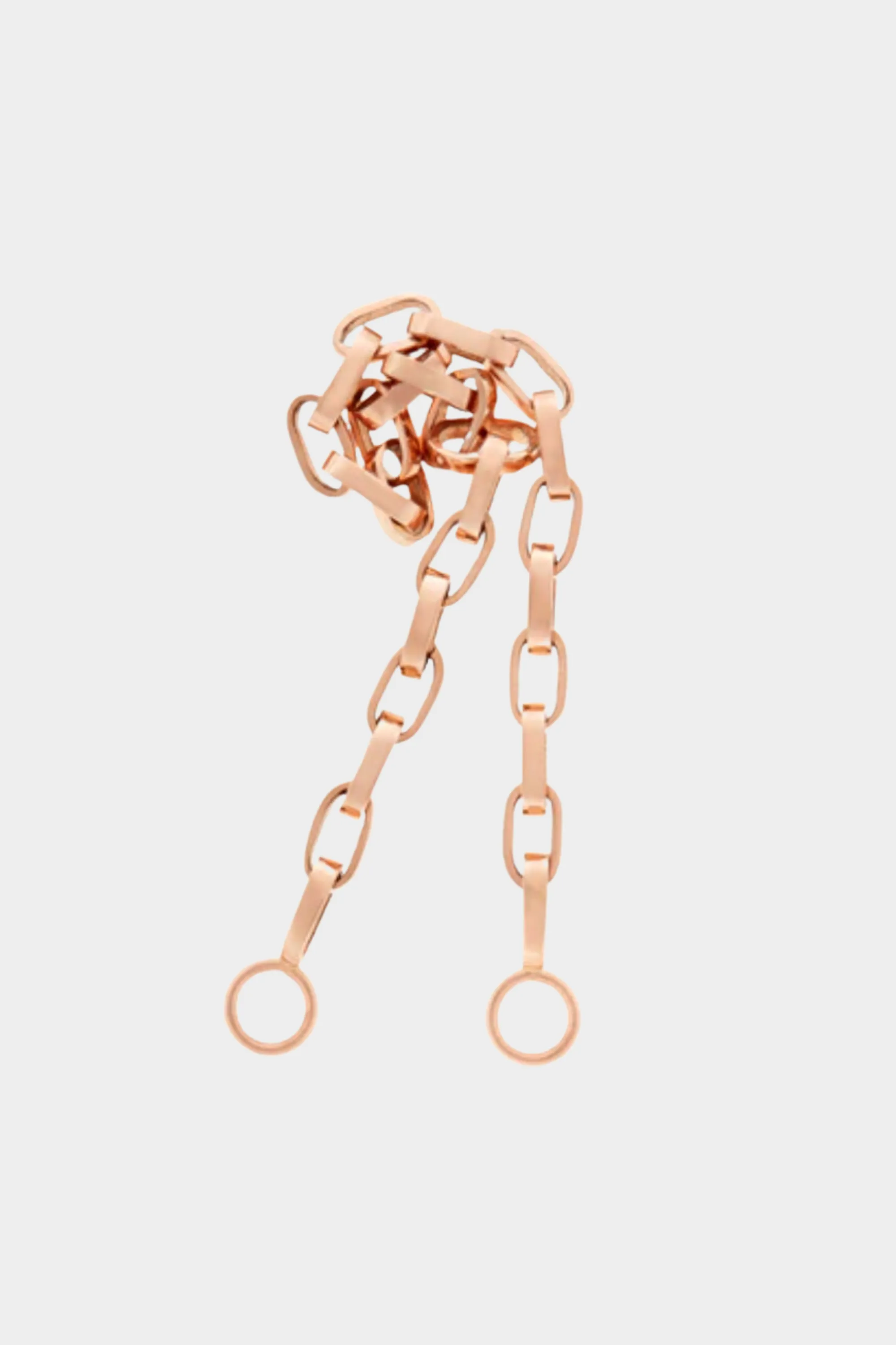 Handmade Biker Chain, Rose Gold