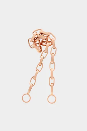 Handmade Biker Chain, Rose Gold