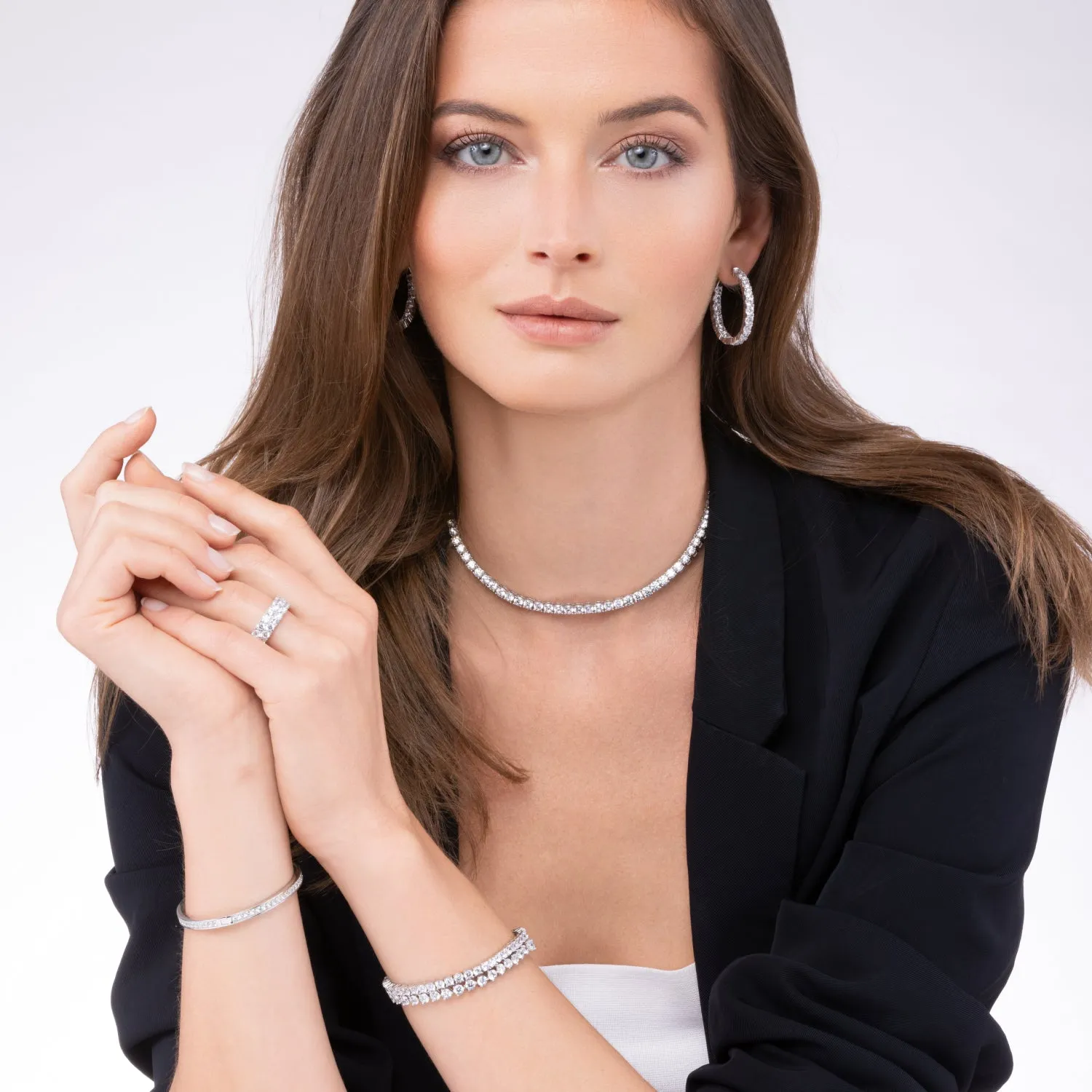 Happy Hour 6 Carat Hoops by Kathy Hilton