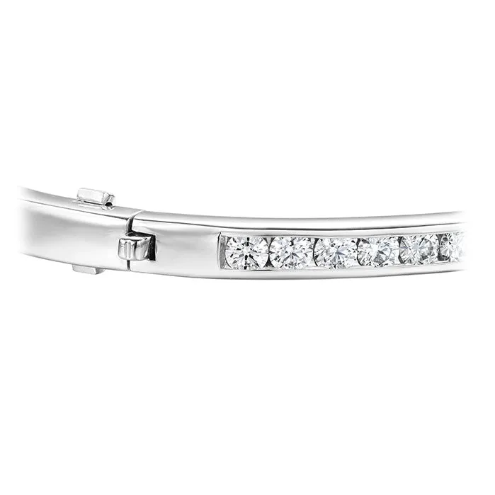 Hearts On Fire Classic Channel Set Diamond 270 Bangle