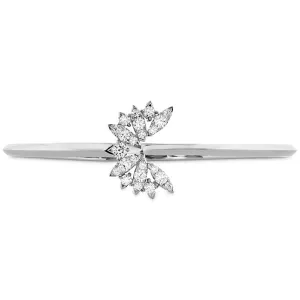 Hearts On Fire White Kites Bird Small Diamond Bangle